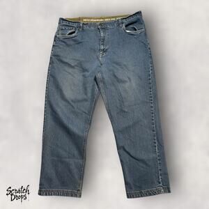 Smith Mens Jeans 40x30 Durable Comfortable Denim Pants Classic Everyday Fit M09